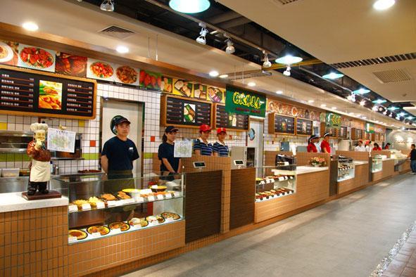 美食广场品牌产品营销